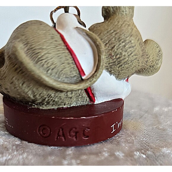 Forget Me Not American Greetings A Chocolatey Christmas Ornament Mouse 1992‎ - Picture 3 of 5